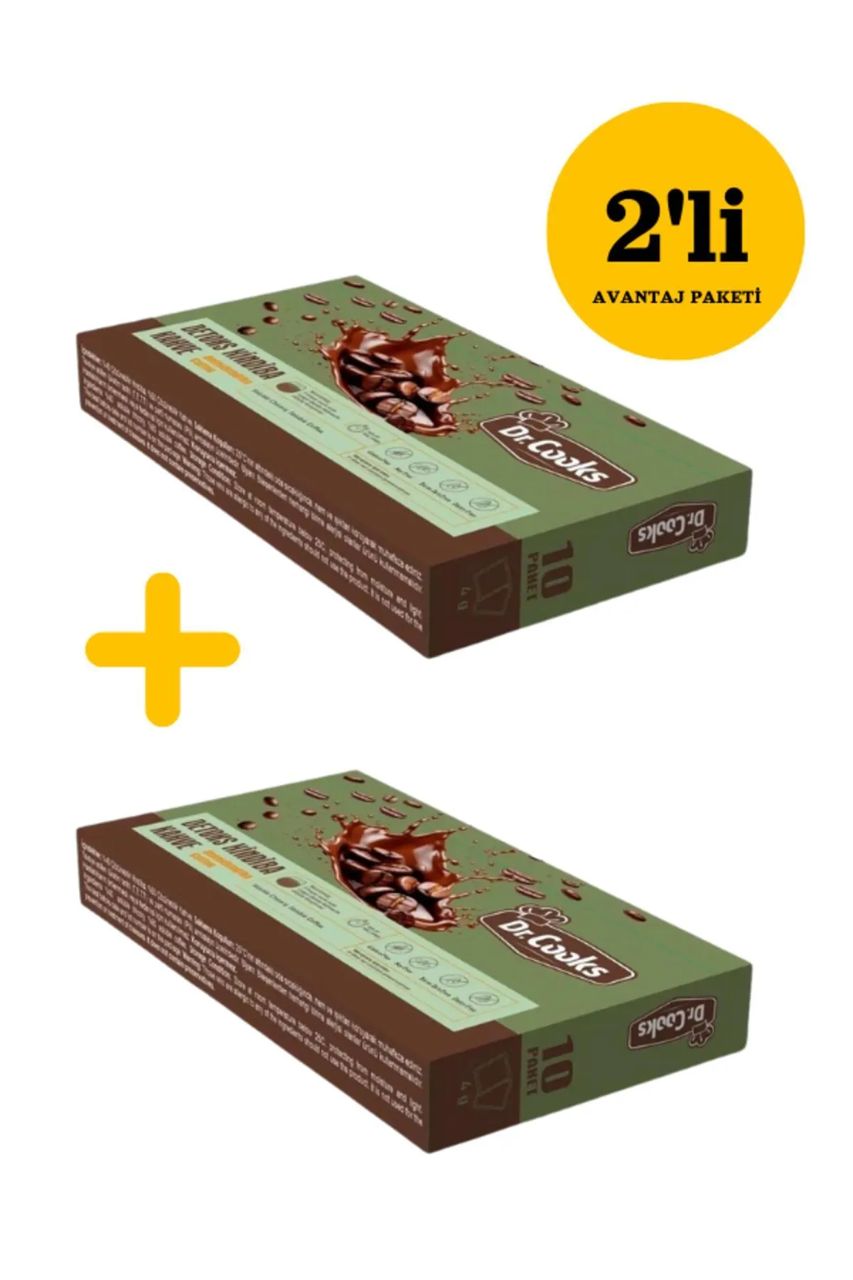 Hindiba Detox Kahve 10'lu Şase Diyet Türk Kahvesi ( 2 Kutu 20 Şase )